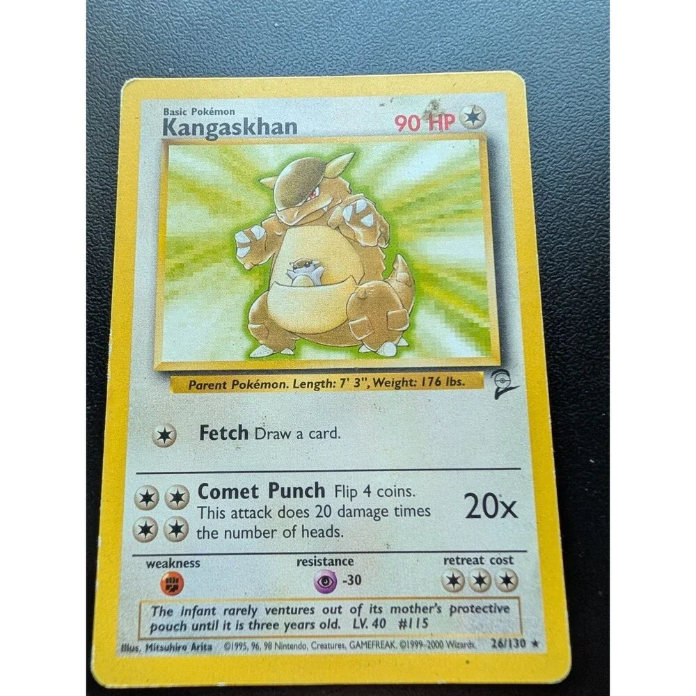 Kangaskhan 026/130 Base Set 2 Regular pokemon card